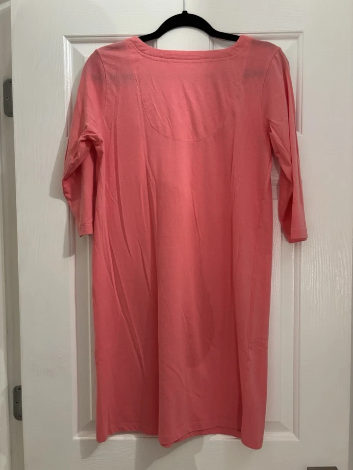 Dearfoams Camisón/Camisa de Manga 3/4 Algodón - Mediana Foto 2 de 4