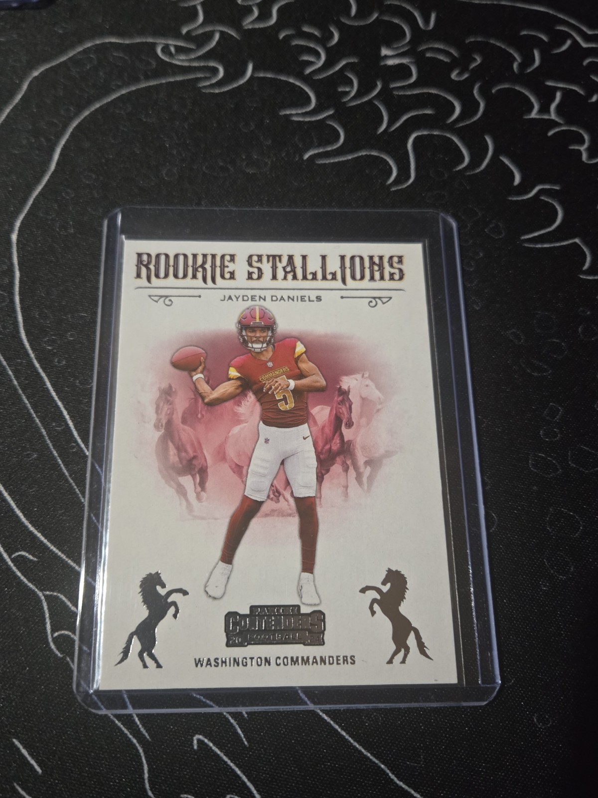 2024 Panini Contenders - Rookie Stallions Jayden Daniels #3 (RC)