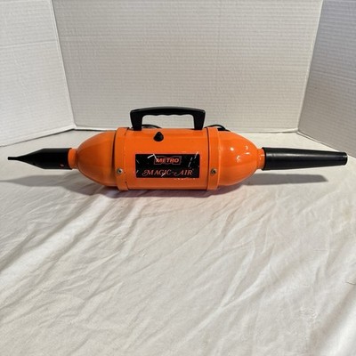 Metro Magic Air Pump 12-IDABCR Inflator/Deflator w/ 12v Plug & End Attachments