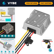 20A 240W DC-DC Voltage Reducer 24V 36V 48V to 12V Converter for Golf Cart, Water