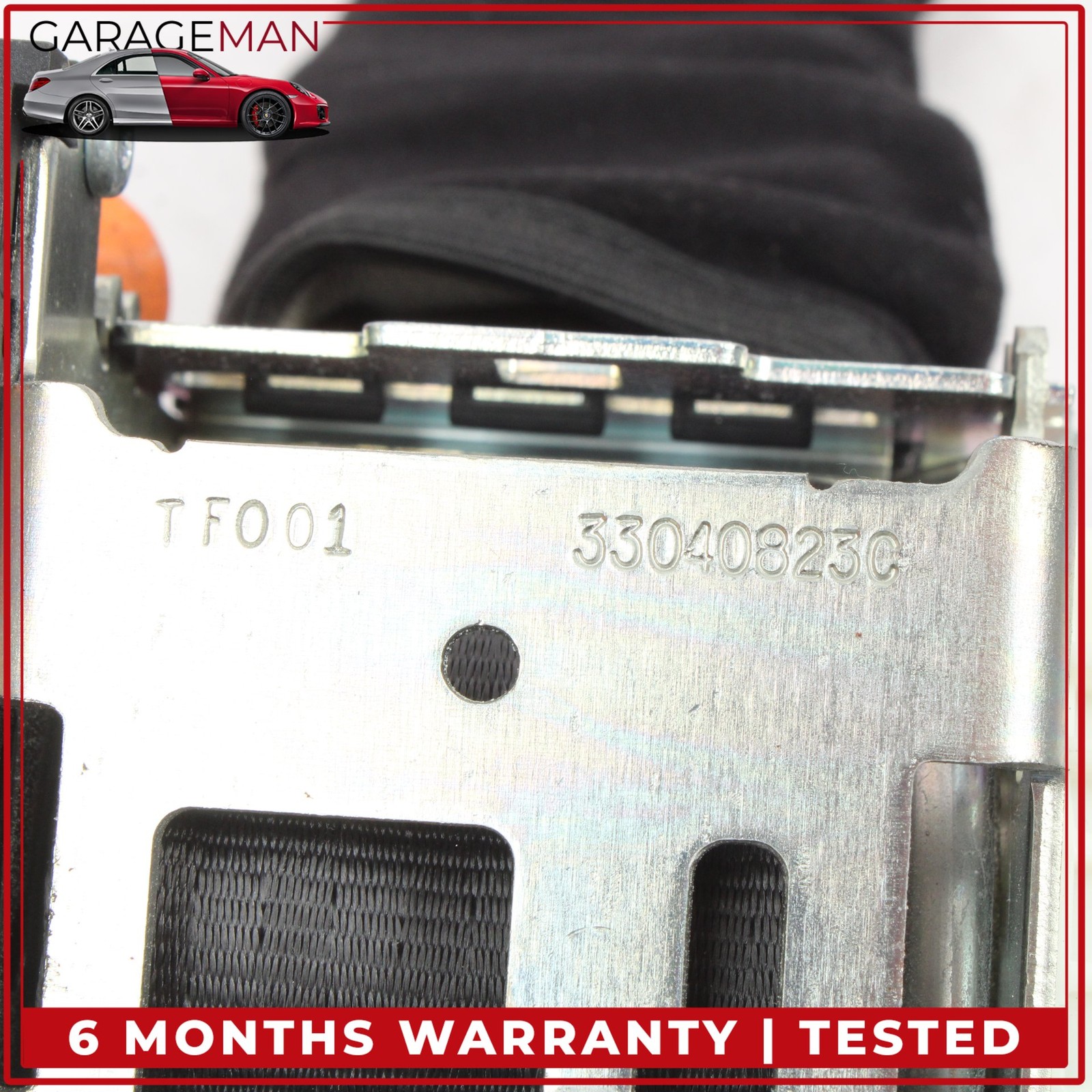 Maserati GranTurismo 2008-2019 Rear Left Seat belts Set Black P/N 08031189000