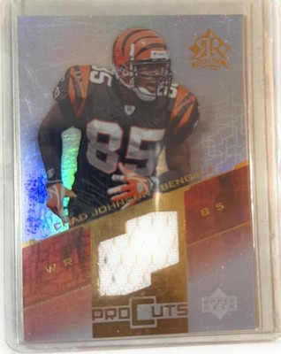 2004 Reflections Pro Cuts Jerseys Gold Chad Johnson #PCCJ