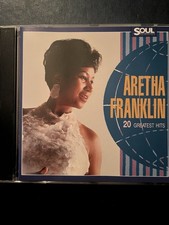 Aretha Franklin 20 GREATEST HITS Used Best Of Cd 60s 70s Atlantic Soul R+B Funk