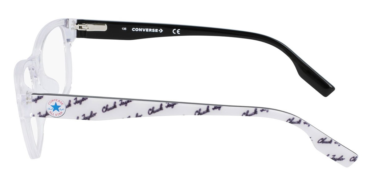Converse CV5020Y Eyeglasses Kids Crystal Clear Square 48mm  display picture 2