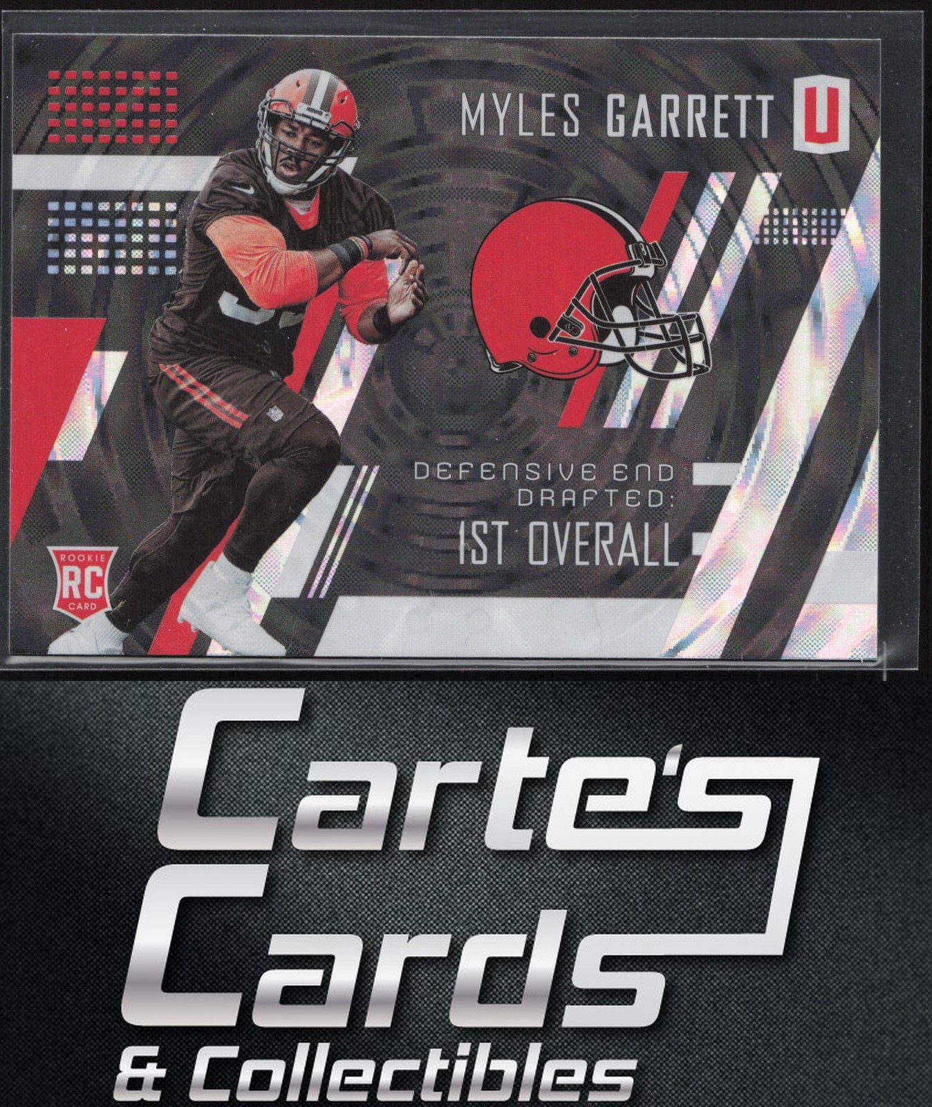 Myles Garrett 2017 Panini Unparalleled #237 Cleveland Browns RC Rookie