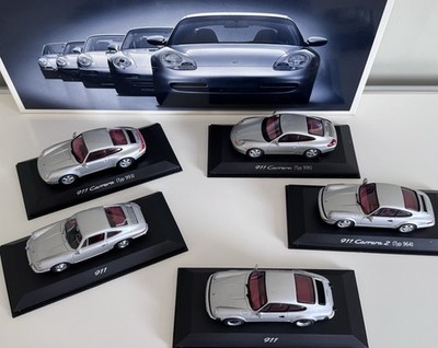 Porsche 911 History Set 1:43 Minichamps WAP 020 SET 01 In OVP Limited Edition