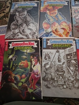 Garbage Pail Kids Origins issue 2       5 different covers
