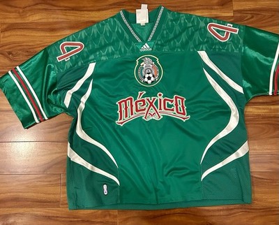 Green adidas Bringbacks Remixed Mexico Jersey Size Extra Large