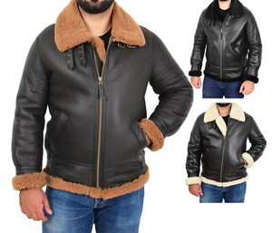 sheepskin flight jacket
