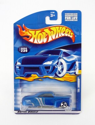 Hot Wheels Tail Dragger #239 Blue Die-Cast Car 2000