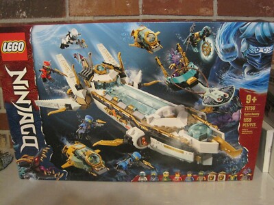 Submarine Toy Lego Ninjago Hydro Bounty Amazon Lego71756 Lego