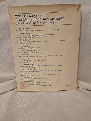 Julia Child & Company, Signed By Julia Child First Edition First Printing HC/,DJ - Picture 2 of 11