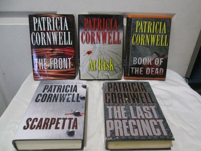 Patricia Cornwell Hardcover Book Lot. 5 Different Titles. Mostly Good ...