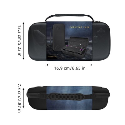 Storage Case Bag with Pocket Game Console Storage Bag with Handle