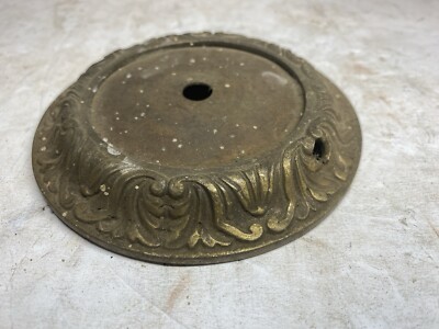 Vintage Brass Tone Lamp Base