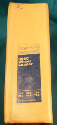 CAT CATERPILLAR 966C WHEEL LOADER SERVICE SHOP REPAIR MANUAL 18B 30K 25U 42J 78G