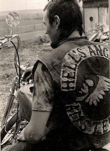 Vintage Hells Angels Photo 710 Oddleys Strange & Bizarre | eBay