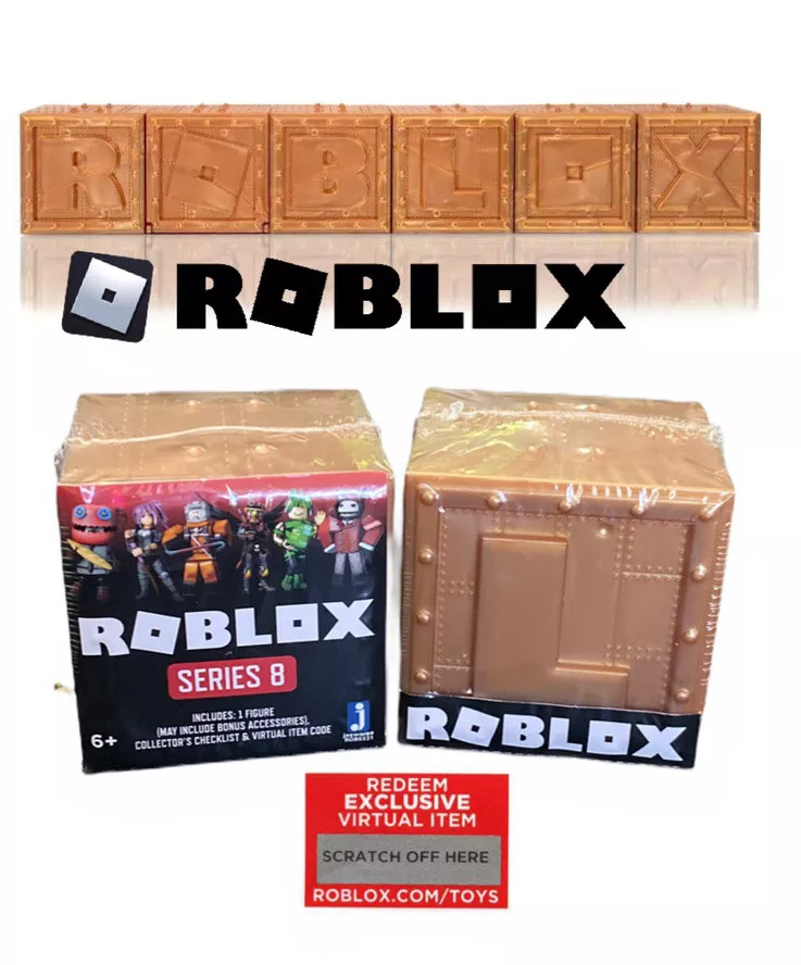 Roblox Series 8 Mystery Box BRONZE Cube Kids Toys Figures Pack+