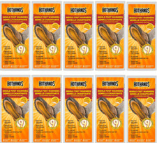 HotHands 10-PAIR Adhesive Insole FULL FOOT Warmers 9 Hours of Heat