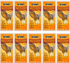 HotHands (10-PAIR) Adhesive Insole FULL FOOT Warmers 9 Hours of Heat  EXP 1/2026