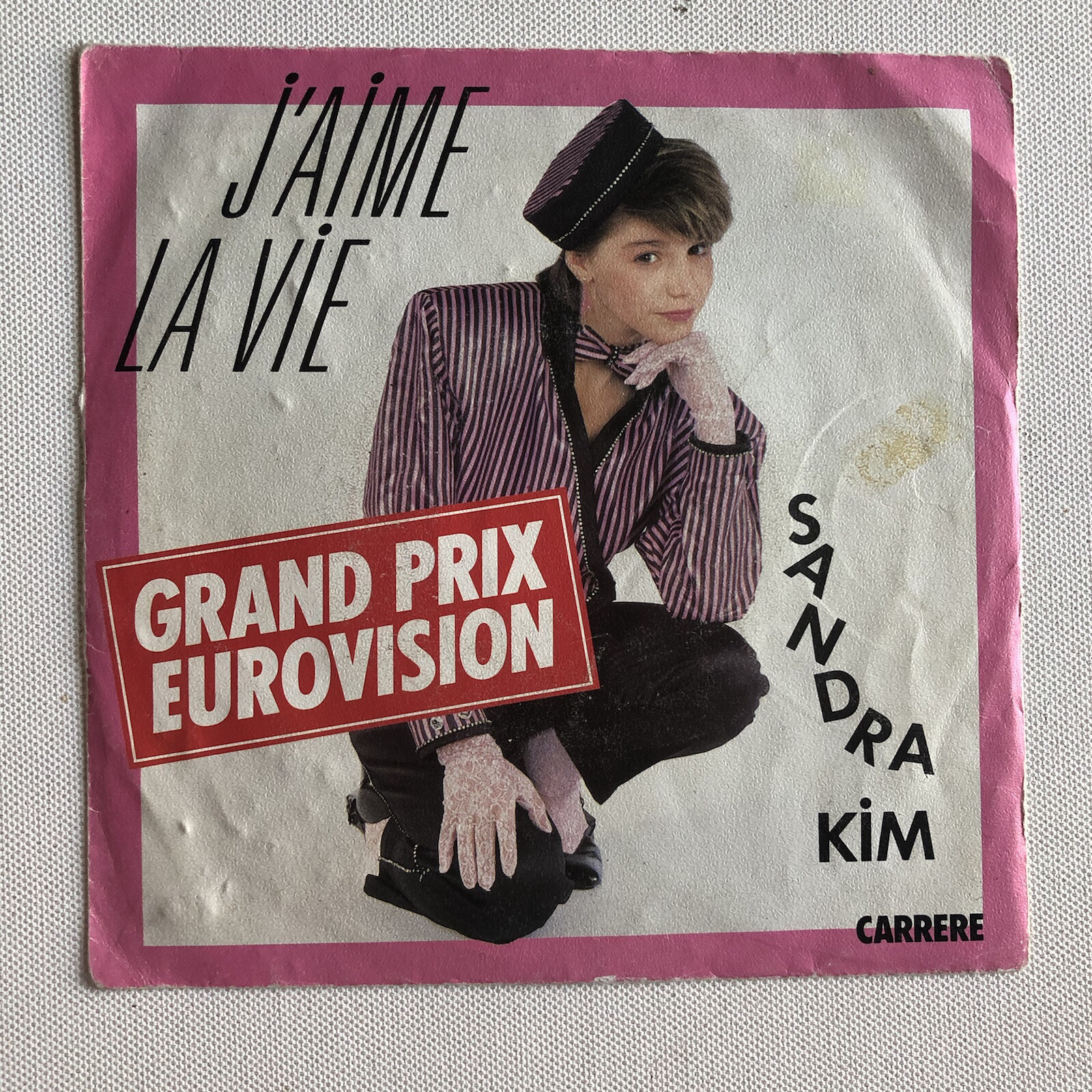 Sandra Kim J Aime La Vie 7 Vinyl Single Eurovision 1986 Belgium Ebay