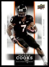 Brandin Cooks 2014 Upper Deck Star Rookies Box Set SP Card  #16