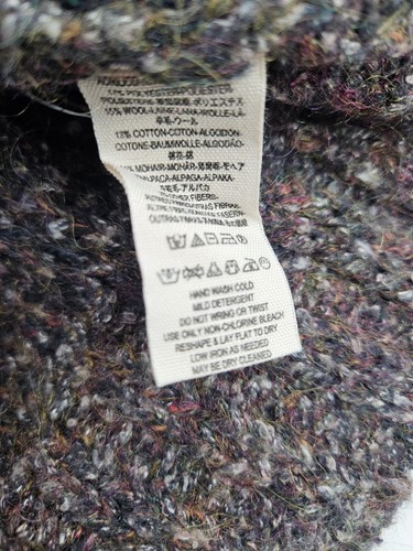Free People Starlight Shadow Cardigan Sweater Womens Small Pockets Oversized - Picture 8 of 9