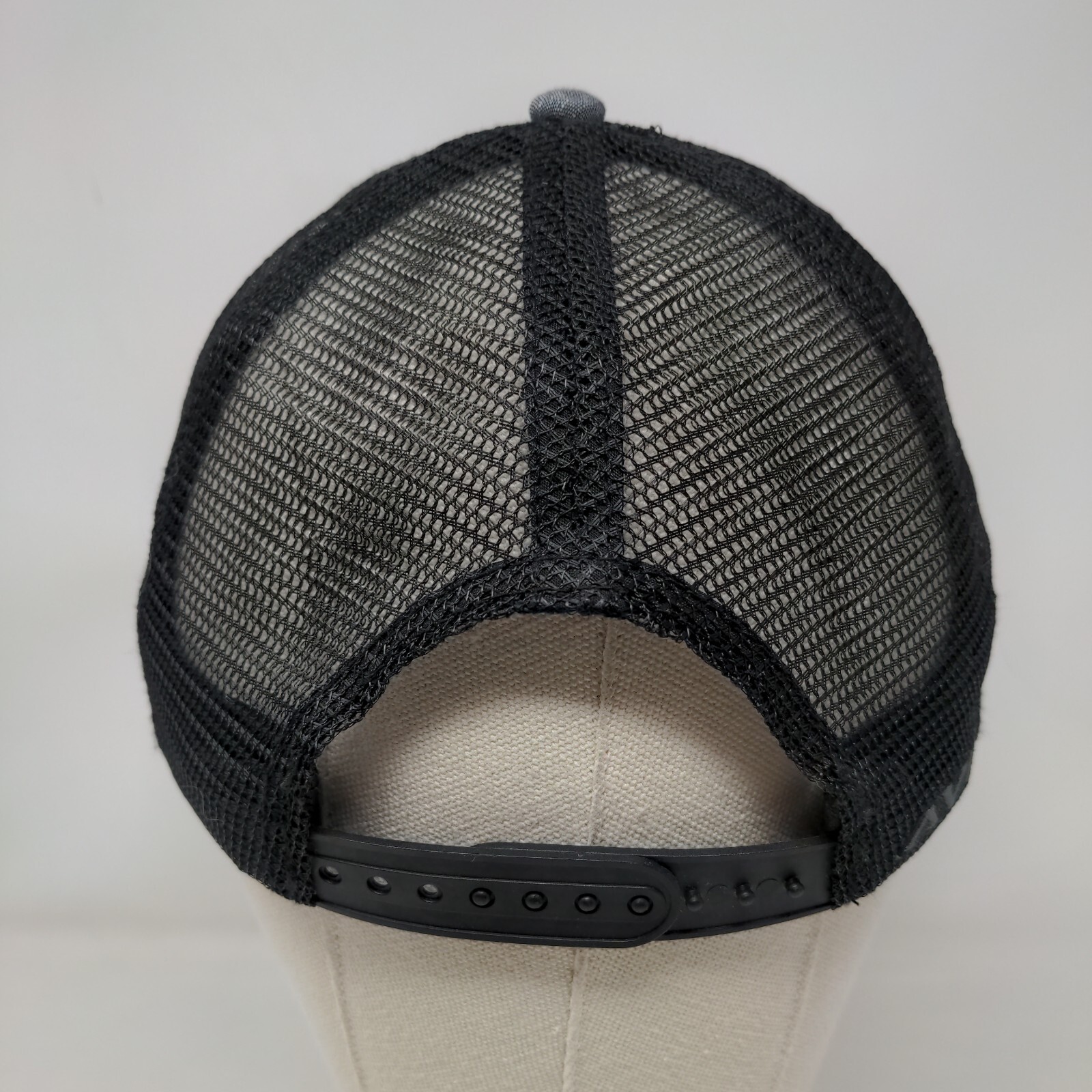 Fishing Hook Patch Snapback Mesh Back Trucker Hat… - image 6