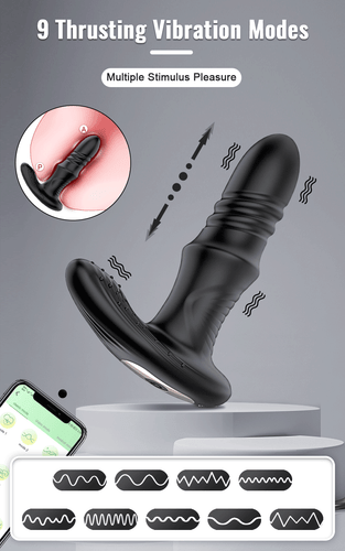 Anal Vibrator Plug Vibration Prostata App Smartphone Sex Toy Spielzeug Silikon💥 - Bild 5 von 11