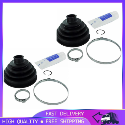 2X Front CV Boot Kit For BMW – Outer CV Joint Boots Fits 325xi, 330xi, X5 (2000-2006 Models)