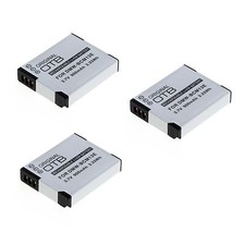 3x Akku für Panasonic Lumix DMC-TZ41 DMC-TZ61 DMC-TZ71 DC-FT7 DMW-BCM13E