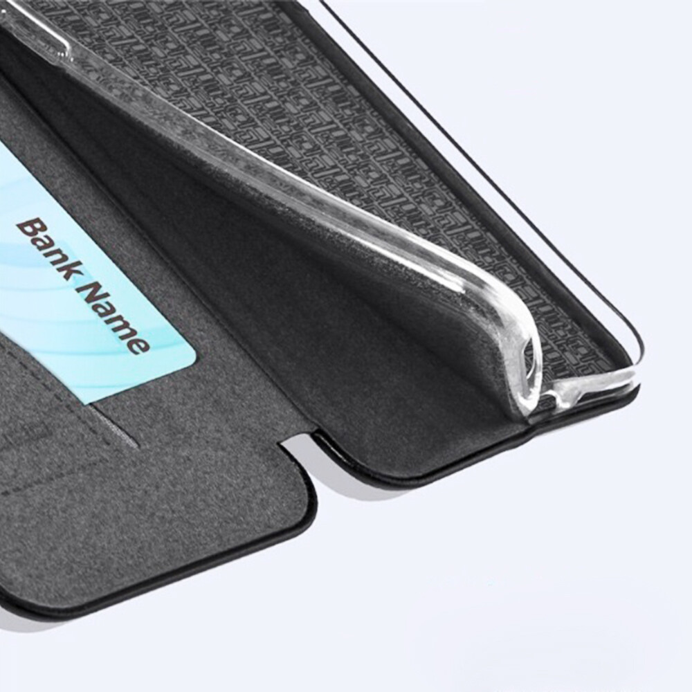 Custodia Libro Per IPhone 15 Pro - Ecopelle Marrone, Chiusura Magnetica, Protezione 360 - Foto 5