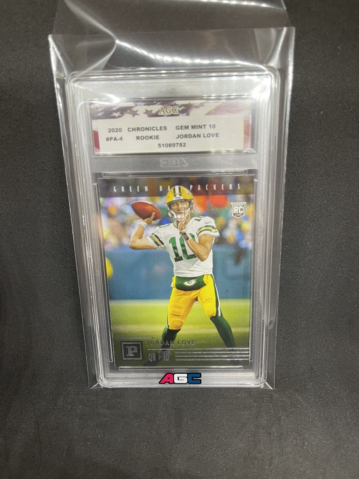 Jordan Love Panini Chronicles Panini #PA4 Base