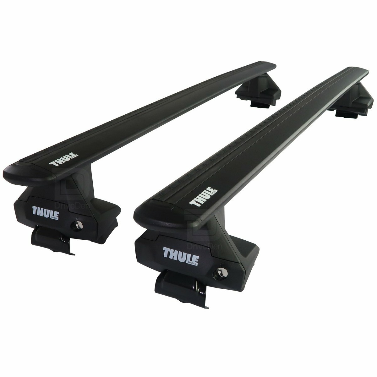 Thule Aluminium WingBar Evo Black Roof Bars Set to fit Honda HR-V