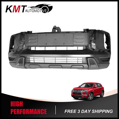 Front Bumper Cover Fits 2021 2022 2023 Mitsubishi Outlander Sport Model & RVR