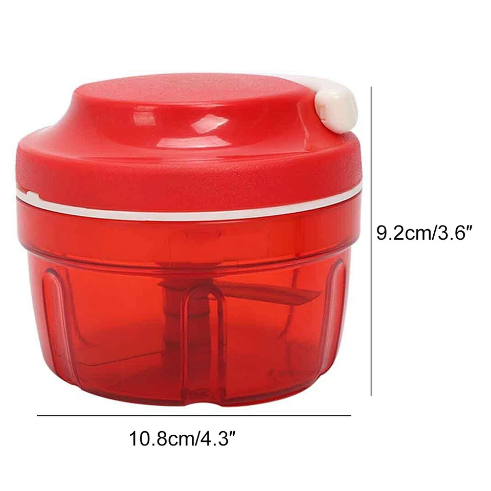 Zerkleinerer Multi Gemüseschneider Zwiebelhacker Universal Obst Fleisch Nüsse - Bild 3 von 4