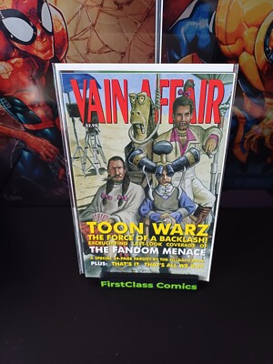 Toon Warz The Fandom Menace #1 1999 Star Wars spoof