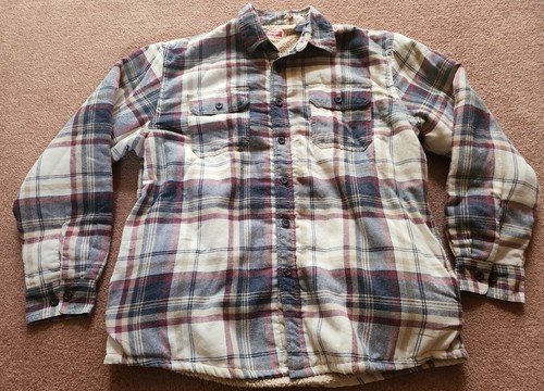Blue Plaid Flannel Jacket 