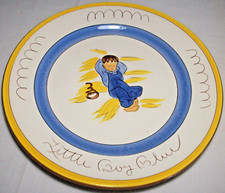 Stangl Pottery: Hard-to-Find LITTLE BOY BLUE Plate 1953: EXC: NR