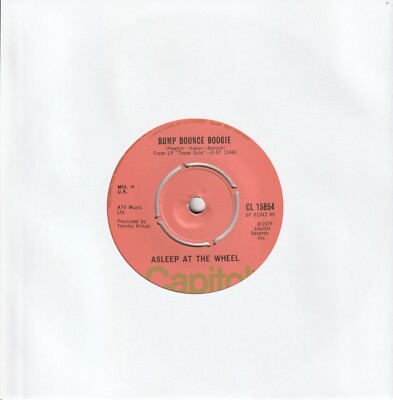 Asleep At The Wheel - Bump Bounce Boogie (Capitol 1975) 7'' Single