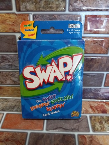 SWAP! - Card Game - Big Deal - 2002 - English & Spanish Rules New Open Box