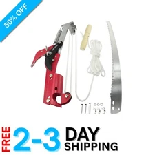 Extendable High-Carbon Steel Tree Pruner Saw for Effortless Gardening