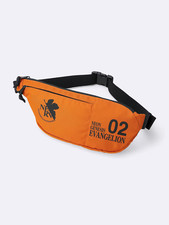 GU x EVANGELION Collaboration Belt Bag Shoulder Bag Orange From Japan NEW
