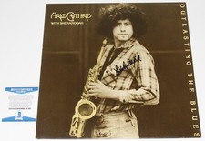 FOLK SINGER ARLO GUTHRIE SIGNED VINYL RECORD ALBUM LP WOODSTOCK BECKETT BAS COA