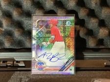 2019 BOWMAN CHROME MOJO ALEC BOHM AUTO REFRACTOR RC PHILLIES
