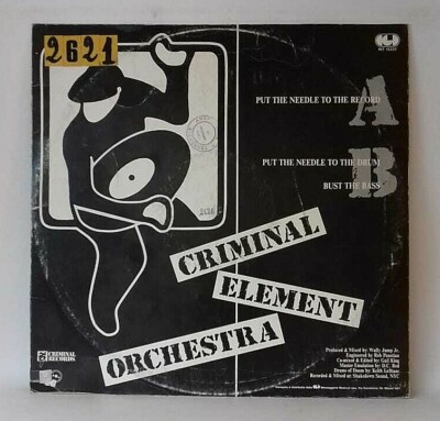 Criminal Element Orchestra - Put The Needle To The Record (12'')