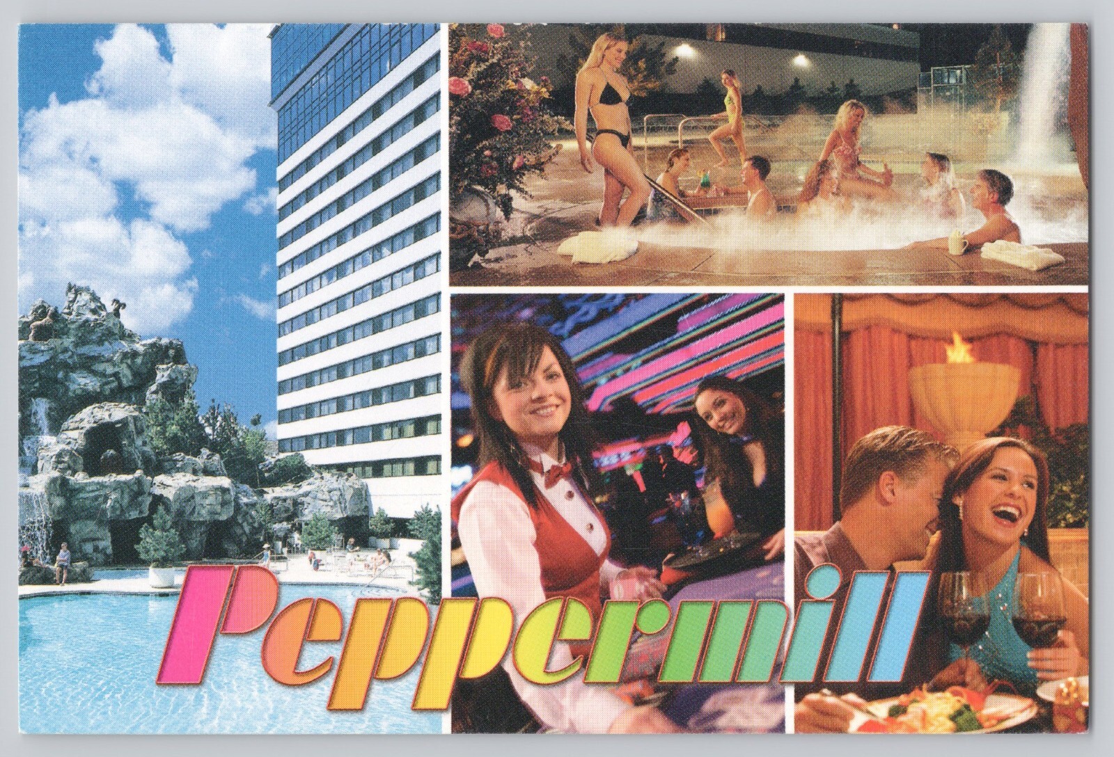 Peppermill Multiview Pool Hot Tub Casino Resort Hotel Reno Nevada eBay