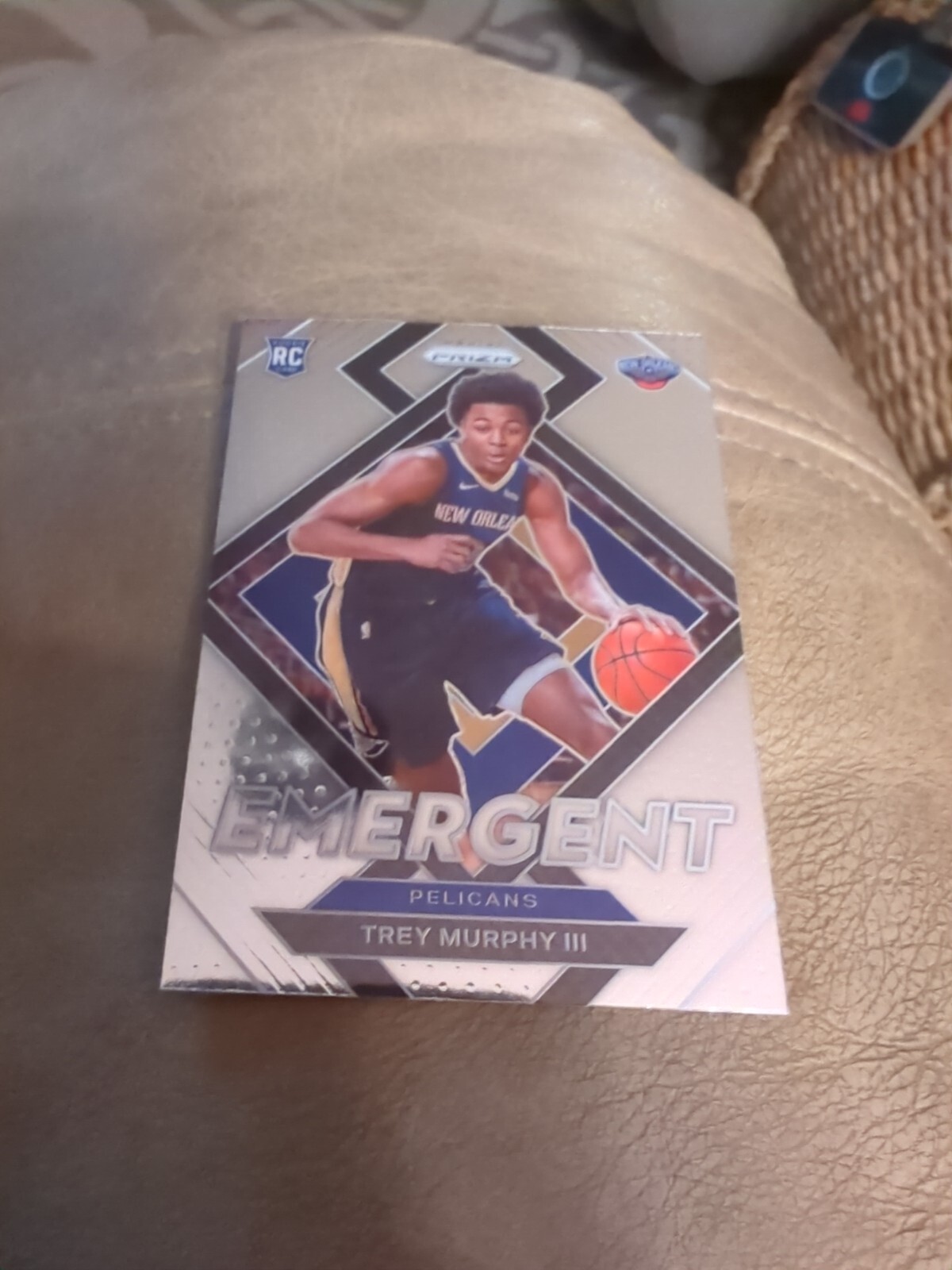 2021-22 Prizm Basketball Trey Murphy III RC #3 Emergent New Orleans Pelicans
