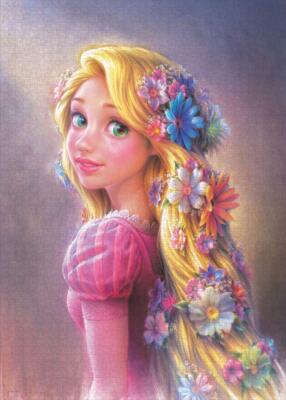 Tenyo 2000 Teile Puzzle Disney Tangled Shining hair Princess D-2000-633