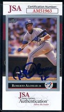 Roberto Alomar Cards, Rookie Cards and Autographed Memorabilia Guide 38